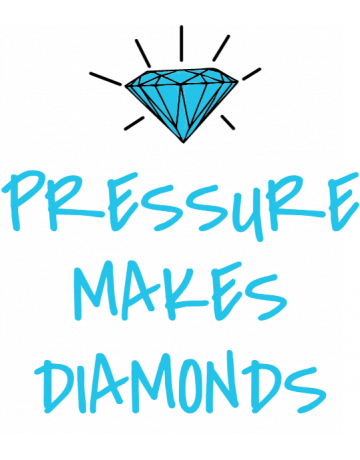 Pressure makes diamonds