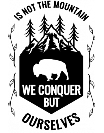 We conquer ourselves