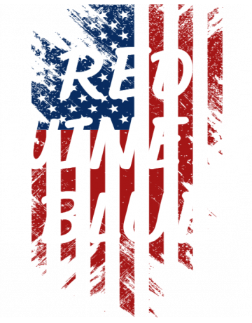 Red, wine & blue