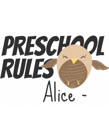 Preschool rules