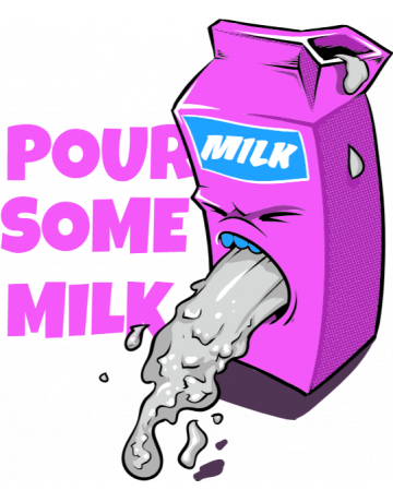 Pour some milk