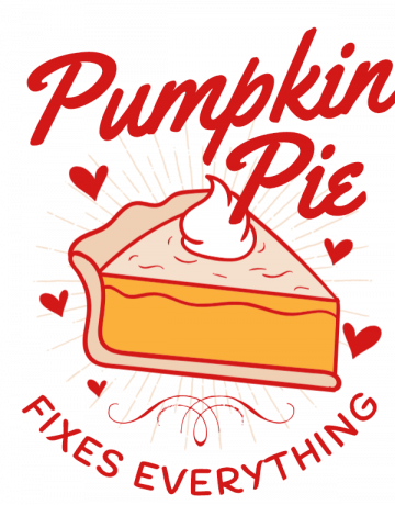 Pumpkin pie fixes everything