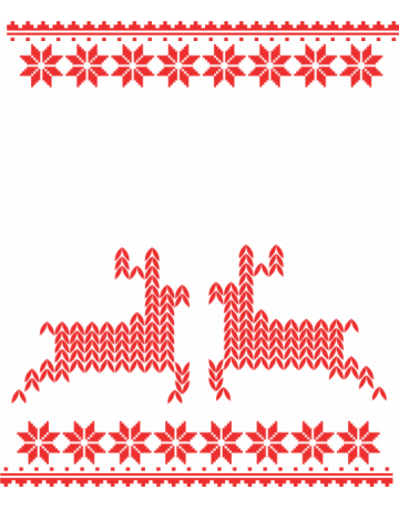 Santa’s first reindeer
