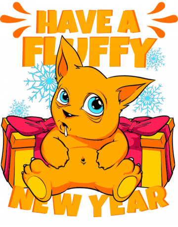 Fluffy new year